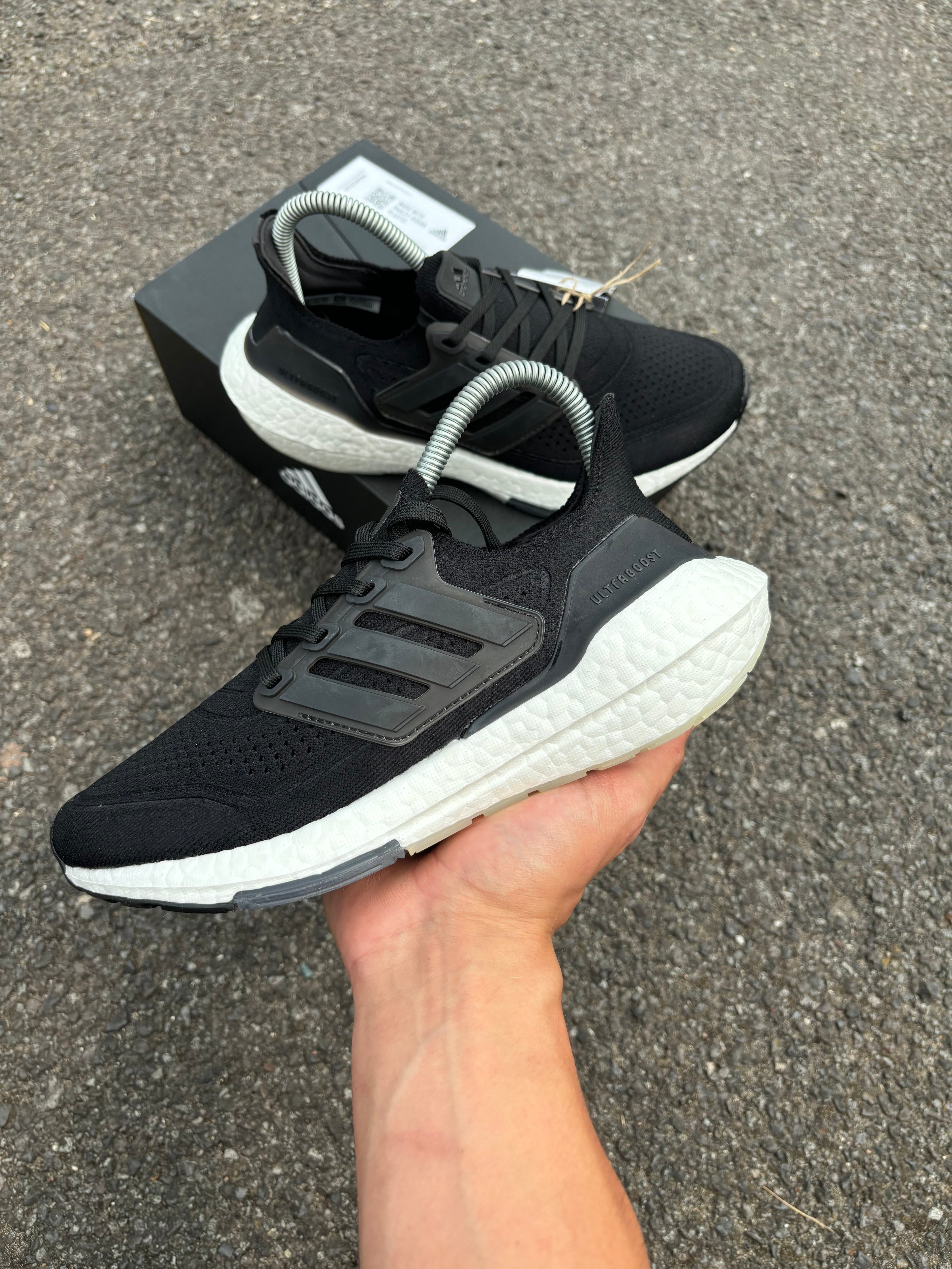 Adidas Ultra Boost 21 Shoes Black STREETSTEALZ Adidas Ultra Boost 21 Shoes Black STREETSTEALZ