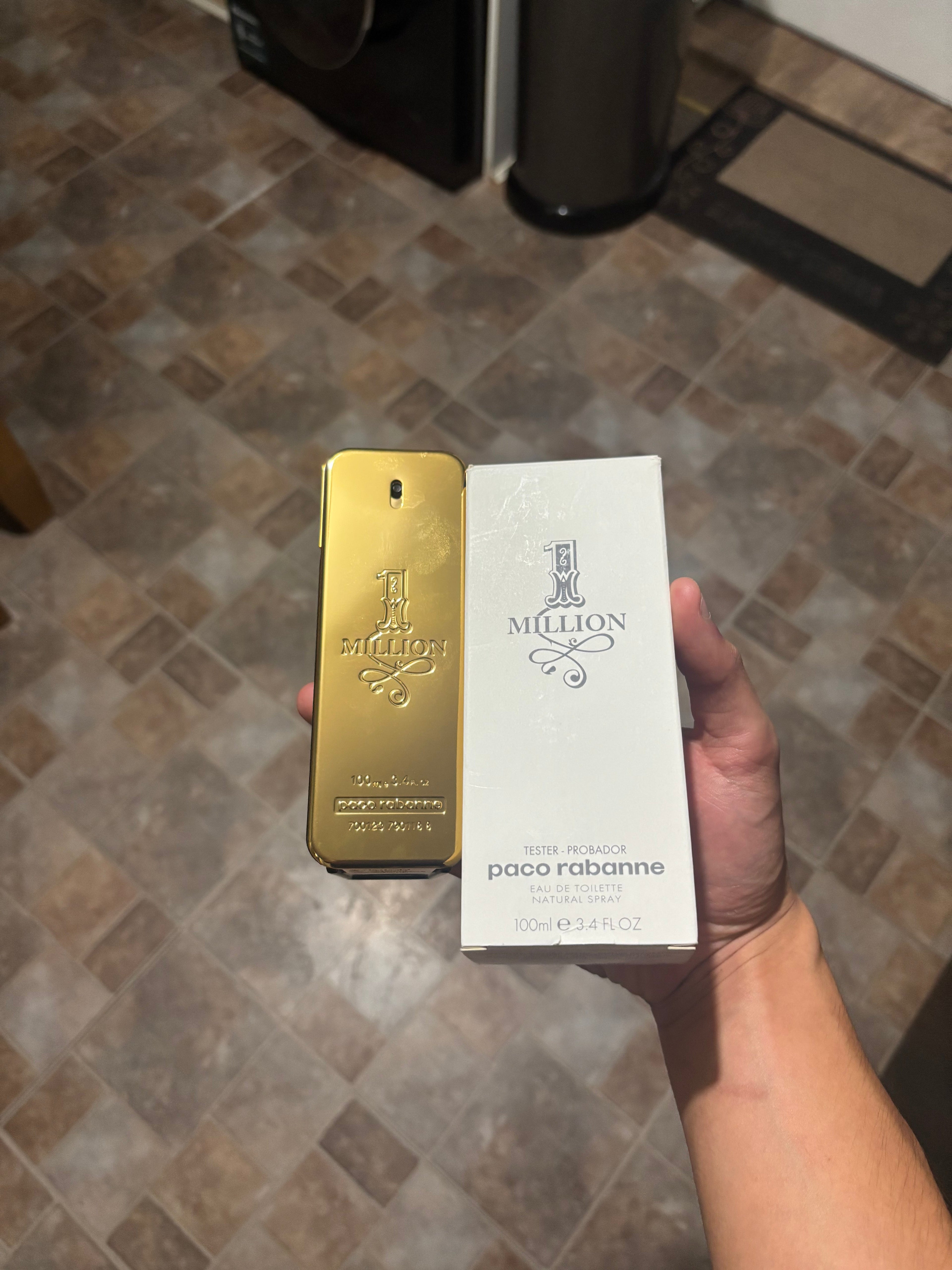 Paco Rabanne One Million EDT 100ML (Tester Box)